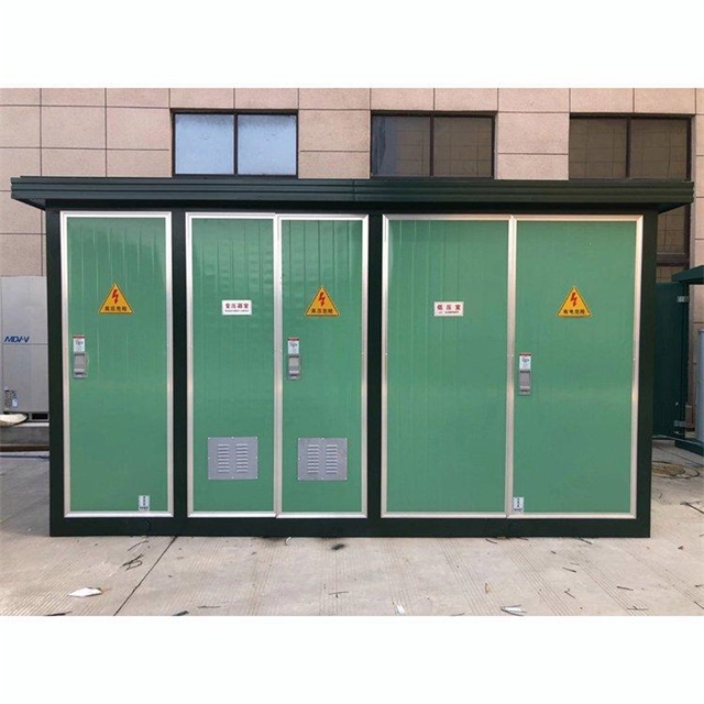 永嘉1600KVA欧式箱式变压器